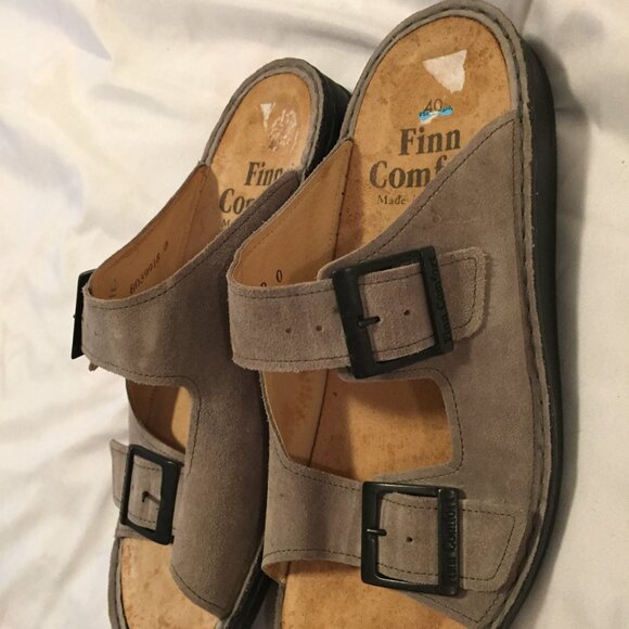 Finn Comfort Women Slip-in Sandal EUR 40 US Size 9 Orthopedic Pllantar Fasciitis - Picture 10 of 12